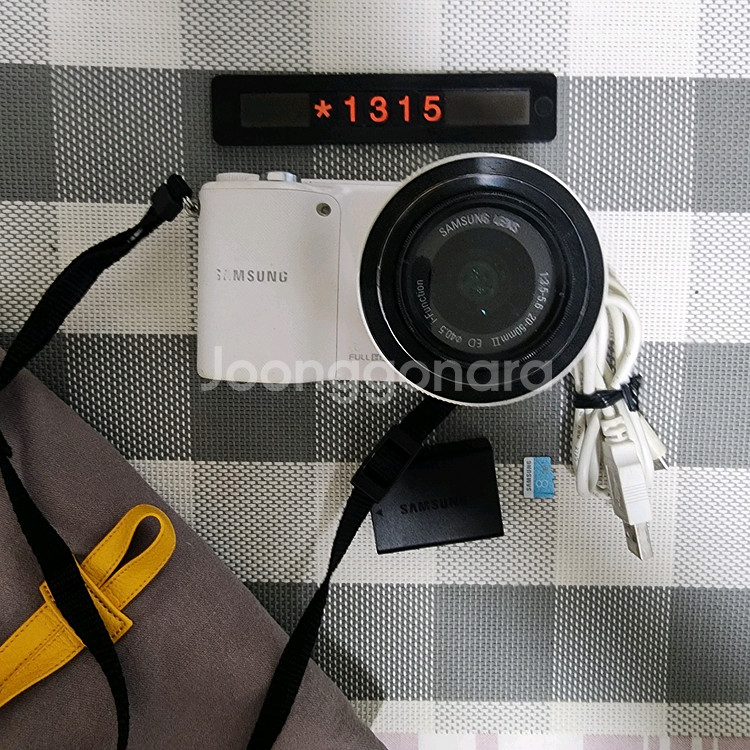 삼성 NX 2000 디지털카메라 화이트바디 가방세트--0