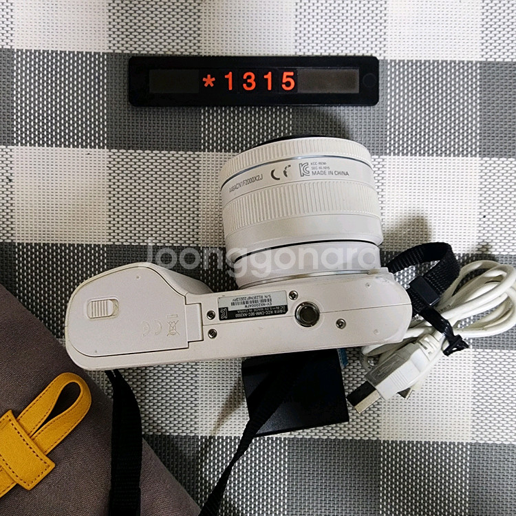 삼성 NX 2000 디지털카메라 화이트바디 가방세트--4