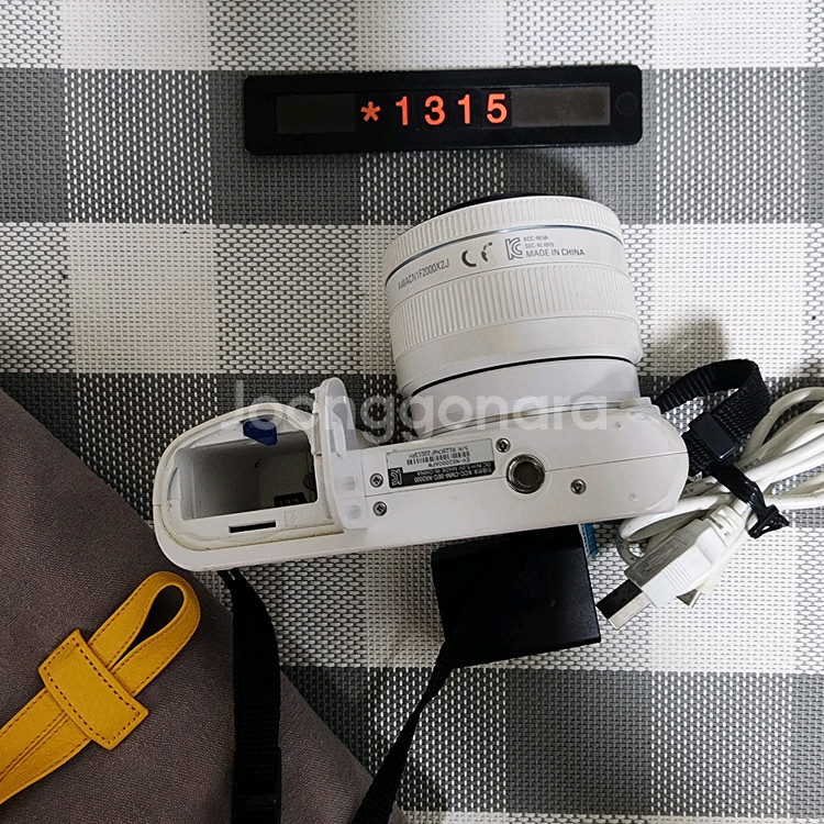 삼성 NX 2000 디지털카메라 화이트바디 가방세트--5