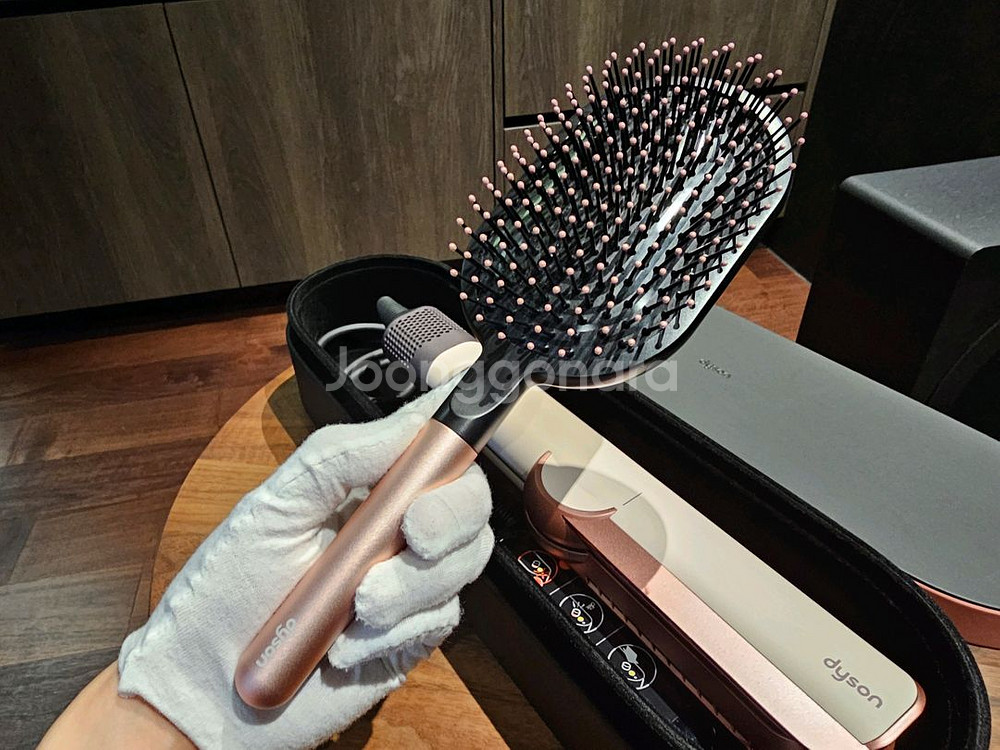 [A급/브러시 포함] 다이슨 에어스트레이트 핑크/골드--2