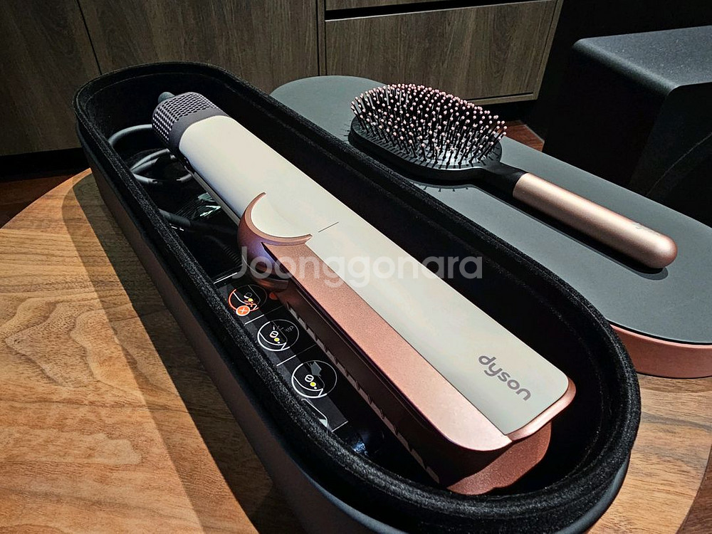 [A급/브러시 포함] 다이슨 에어스트레이트 핑크/골드--0