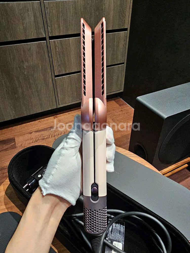 [A급/브러시 포함] 다이슨 에어스트레이트 핑크/골드--6