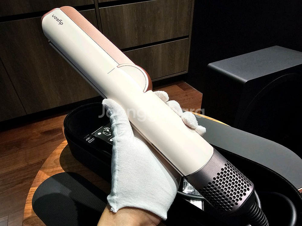 [A급/브러시 포함] 다이슨 에어스트레이트 핑크/골드--3