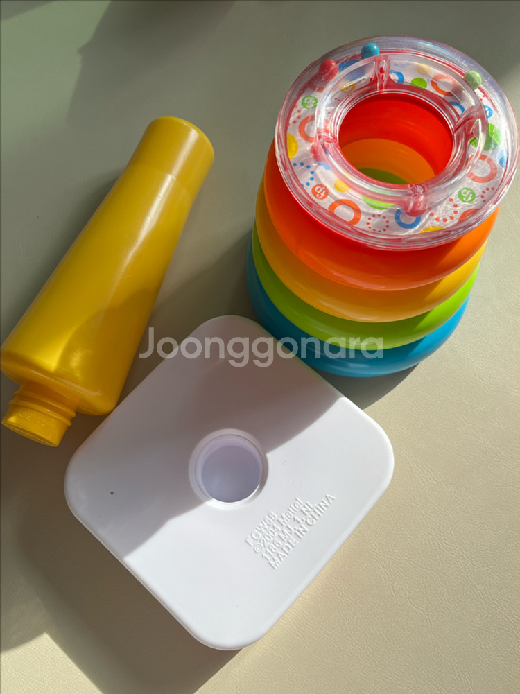 아기 장난감 피셔프라이스 링쌓기--1