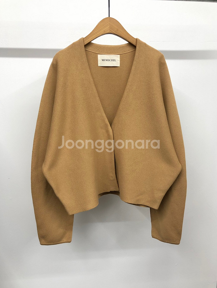 미미씨엘 레글런 크롭 니트 자켓 F--0