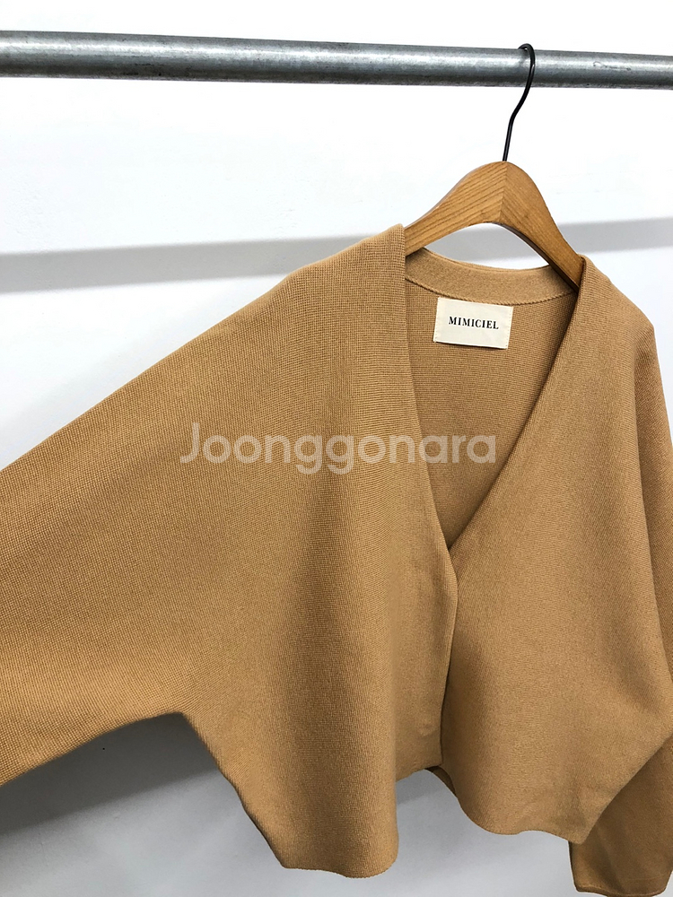 미미씨엘 레글런 크롭 니트 자켓 F--2