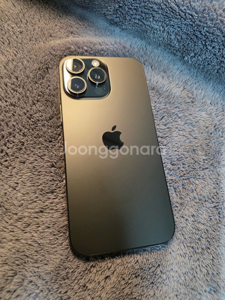 아이폰 16 프로맥스 1TB 블랙 티타늄--1