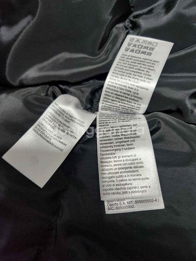 캘빈클라인 후드 숏패딩--5