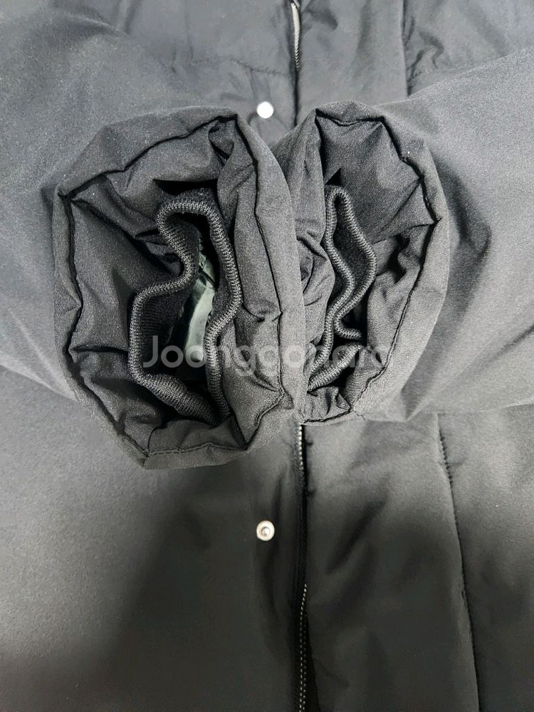 캘빈클라인 후드 숏패딩--2