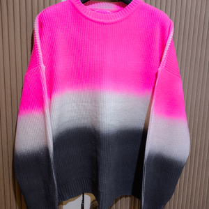 오버핏 프리 3.14 그라데이션 니트 빅사이즈