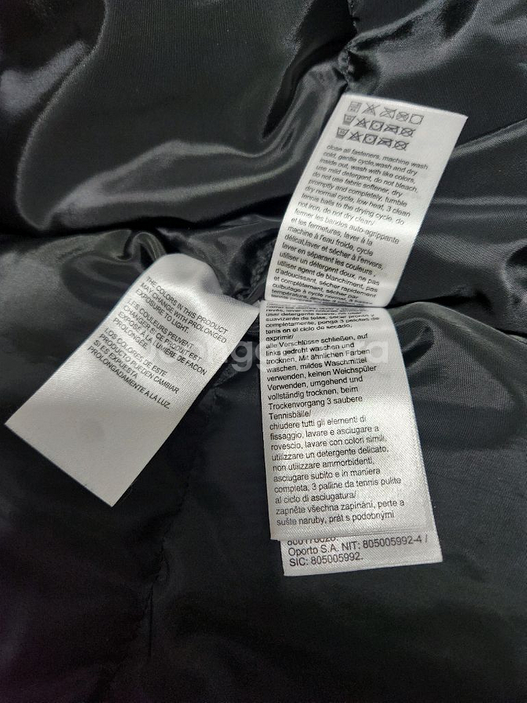 캘빈클라인 후드 숏패딩--14