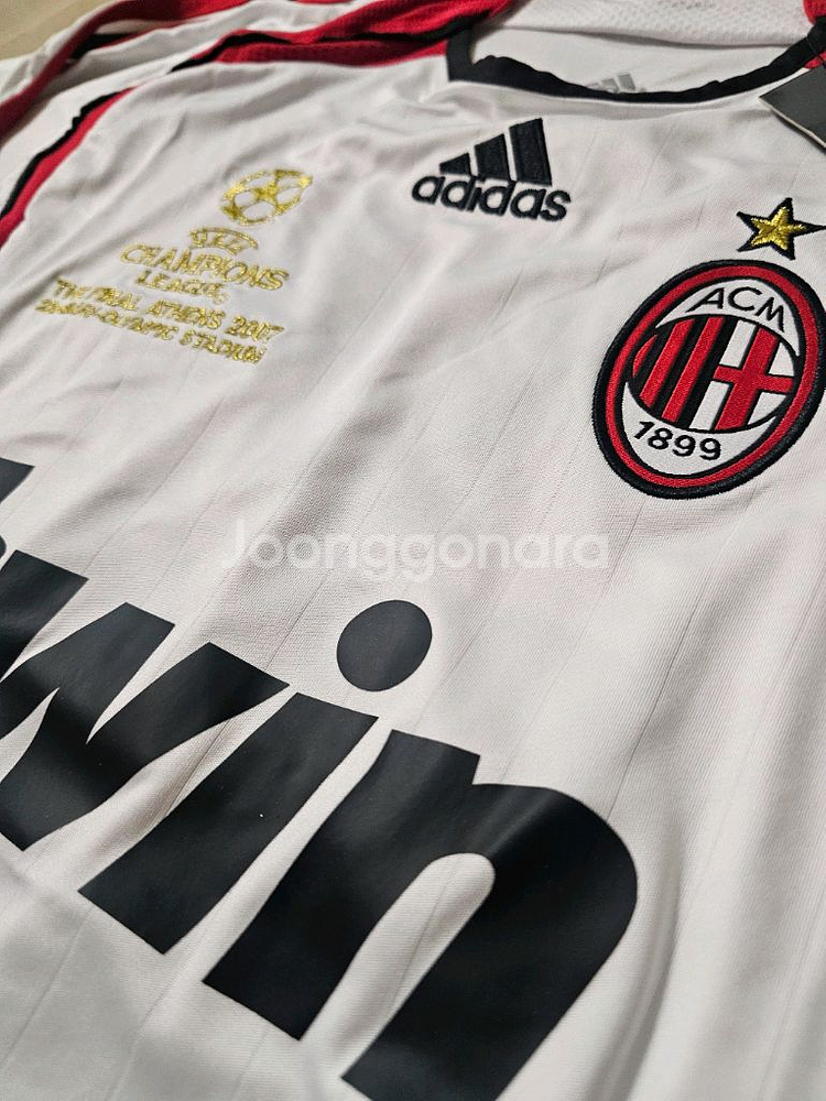 ac밀란 카카 마킹 올드유니폼 레트로유니폼--2