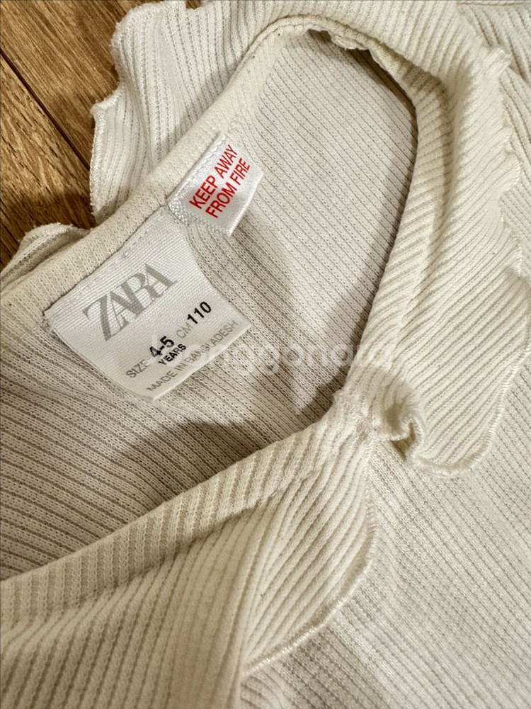 자라 키즈 긴팔 티셔츠 5벌 세트/110(4-5세)--3