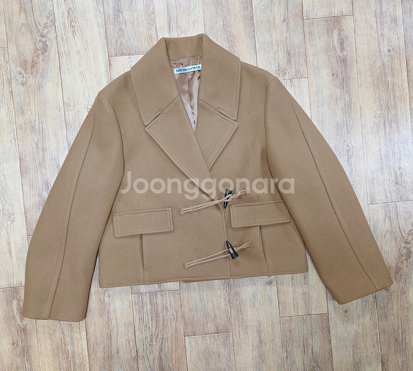 러브유쏘머치(LOVE YOU SO MUCH) 떡볶이 더플코트 프리사이즈--2