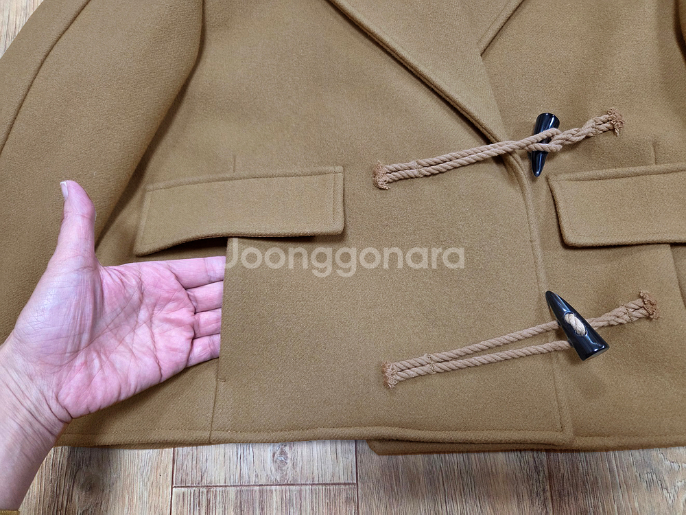 러브유쏘머치(LOVE YOU SO MUCH) 떡볶이 더플코트 프리사이즈--4