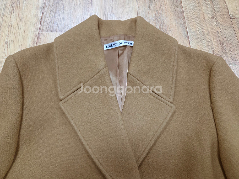 러브유쏘머치(LOVE YOU SO MUCH) 떡볶이 더플코트 프리사이즈--3