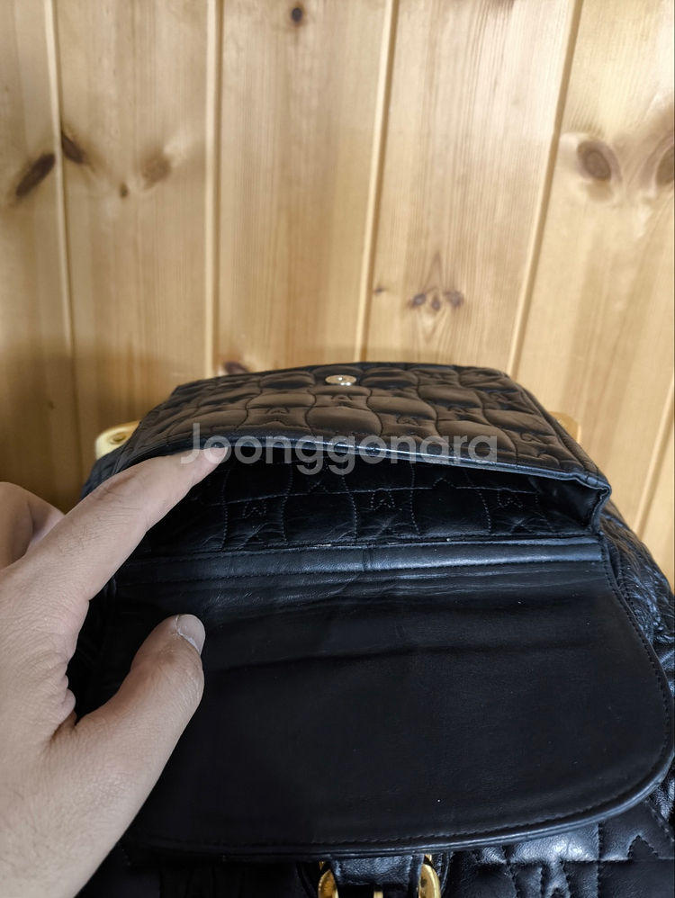 메트로시티 퀼팅 백팩 미니백팩--5