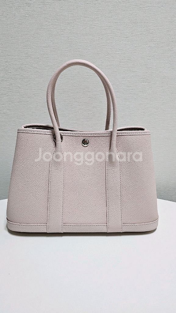 연핑크 소가죽가방--1