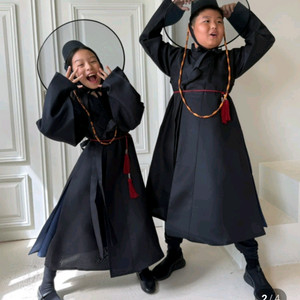 케이팝 데몬 헌터스 할로윈 케데헌 코스튬 저승사자 사자보이즈 의상 진우 코스프레 양반갓 성인남성용