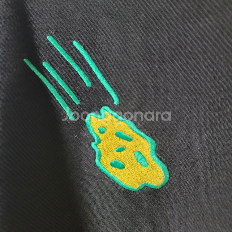 리버클래시 블랙 라운드 오버핏 티셔츠--2