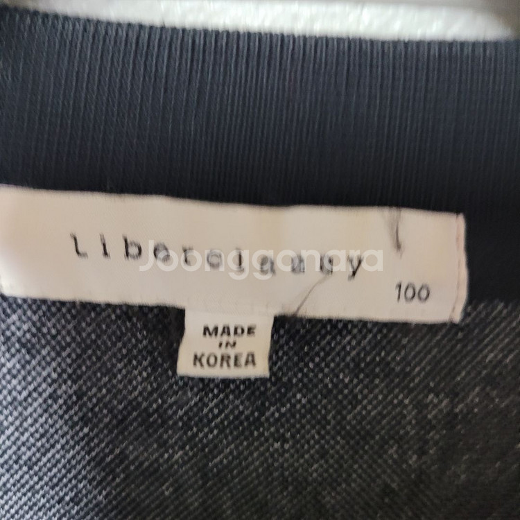 리버클래시 블랙 라운드 오버핏 티셔츠--8