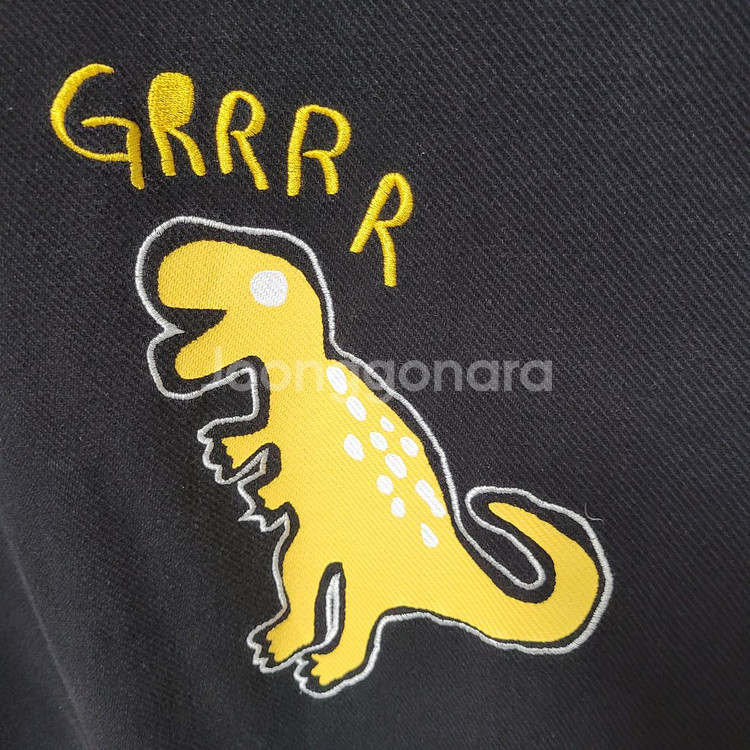 리버클래시 블랙 라운드 오버핏 티셔츠--3