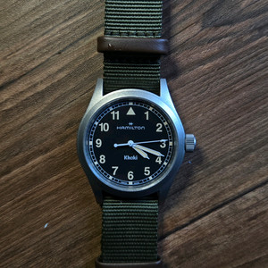 해밀턴 카키필드 38mm 쿼츠 검판 단품