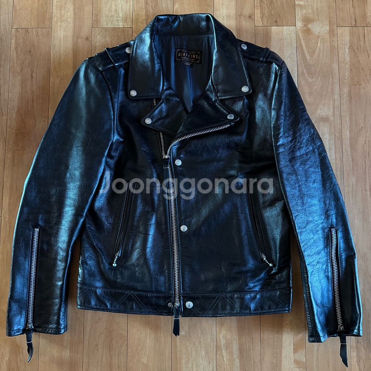 디아프바인 죠니 스티어하이드 라이더자켓 L--0