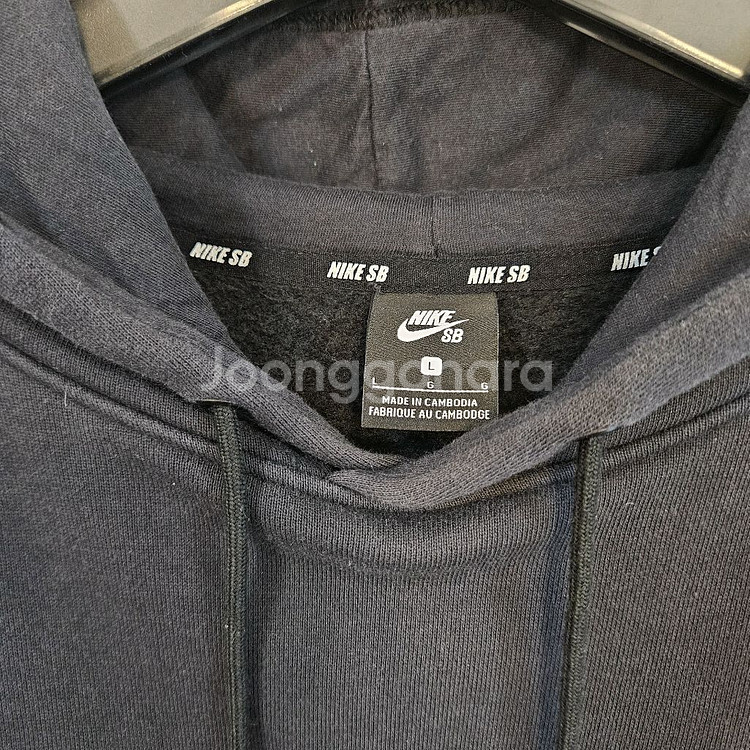 100(L)/실측105(XL) 나이키 SB 기모 후드티--2