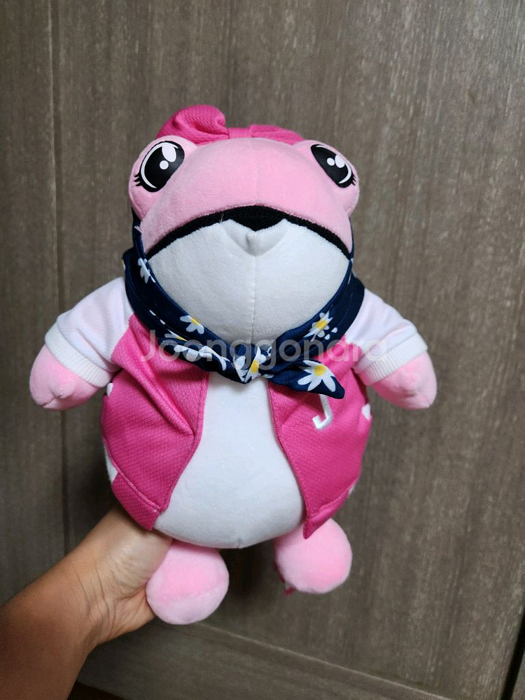 진로 핑크두꺼비인형 새상품--1