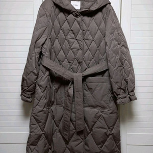 SJ와니 퀼팅 후드 구스다운(77) ㅡ새상품