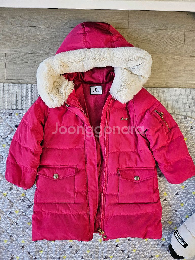 프렌치 캣 여아 패딩점퍼 120--0