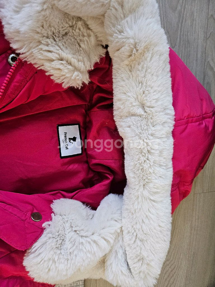 프렌치 캣 여아 패딩점퍼 120--5