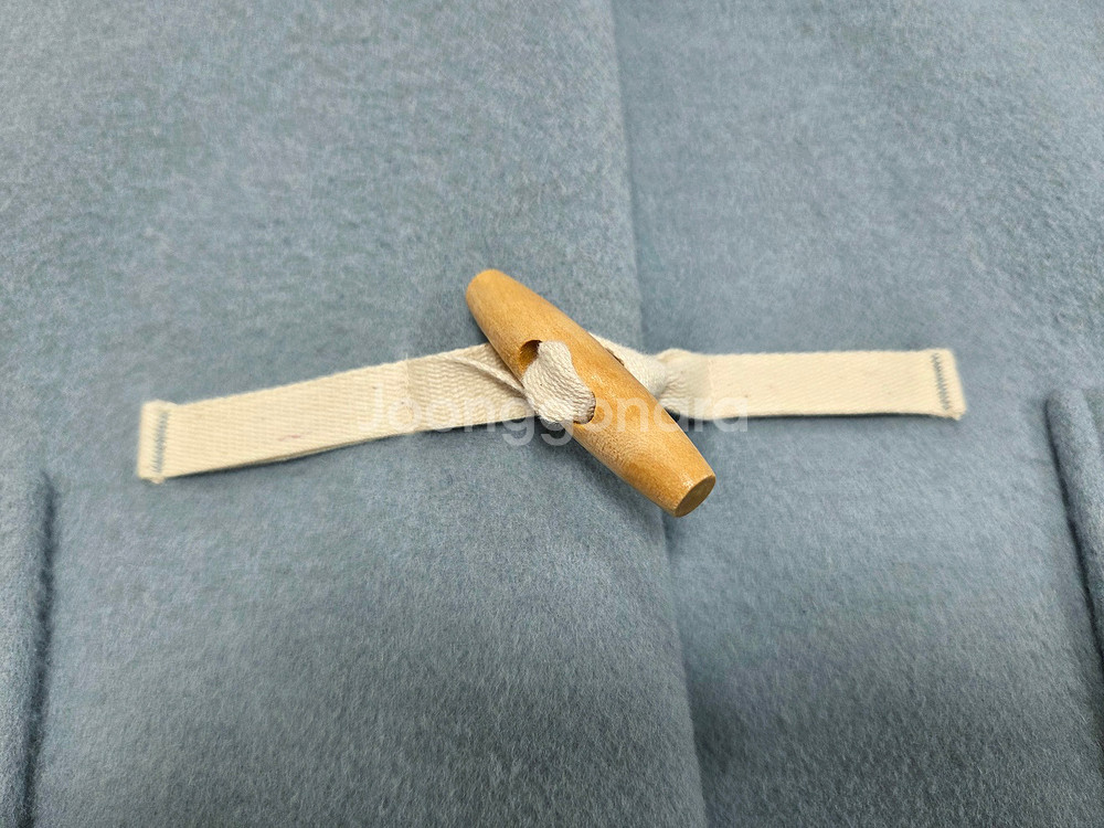 frrw 프론트로우 후드 더플 하프코트 프리사이즈 새상품--6