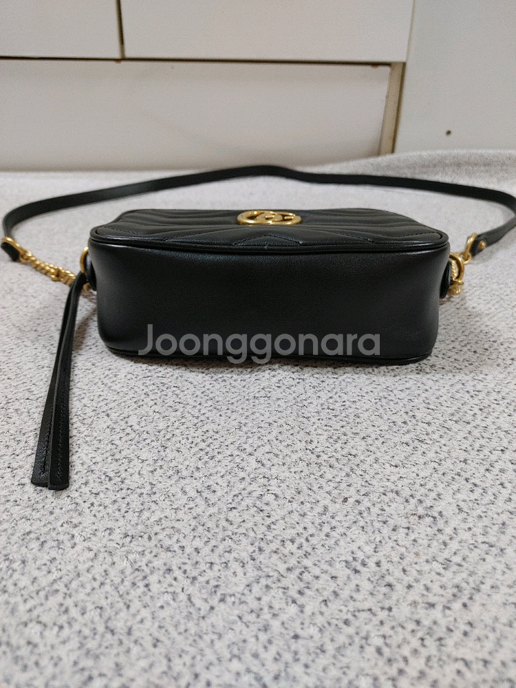 정품 구찌 GG 마몽 마몬트 마틀라세 미니 카메라백 크로스백--5