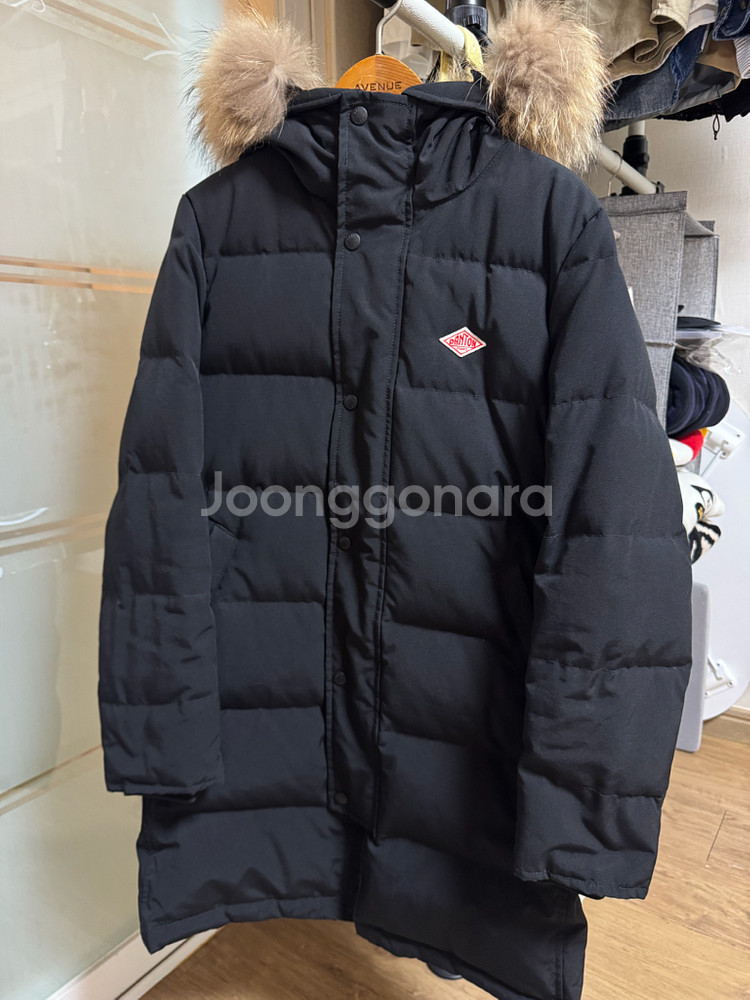 [M] DANTON 단톤 38 size 롱패딩--0