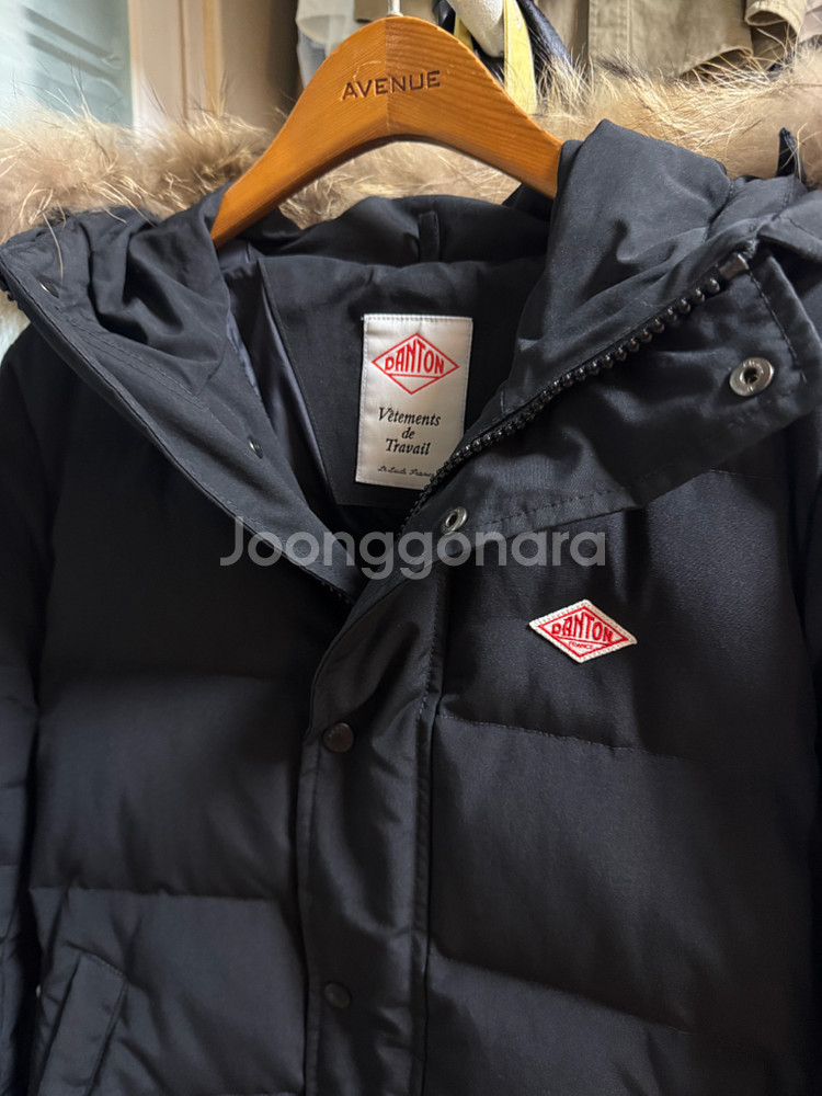 [M] DANTON 단톤 38 size 롱패딩--5