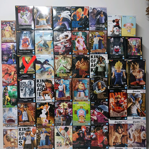 원피스 드래곤볼 피규어