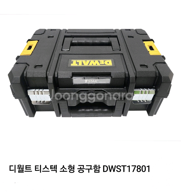 디월트 20V 브러시리스 임팩렌치+브러시리스 해머드릴 풀세트 호환 제품 정품 공구함--9