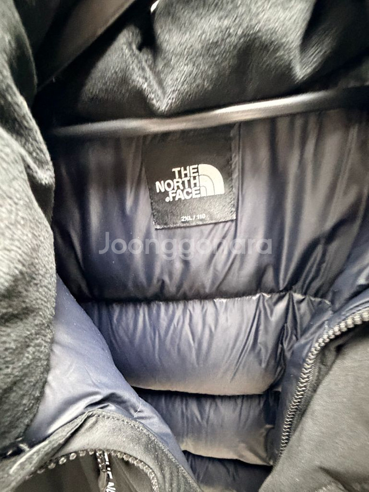 노스페이스 패딩 팔아요 110사이즈(2XL)--2