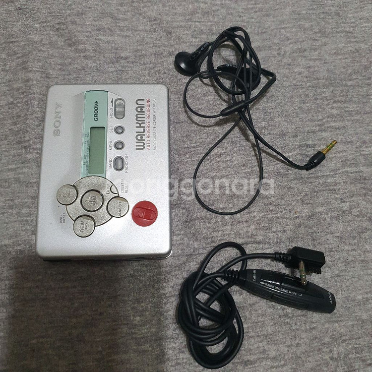 소니 워크맨 WM-GX670 카세트 라디오 부품용--0