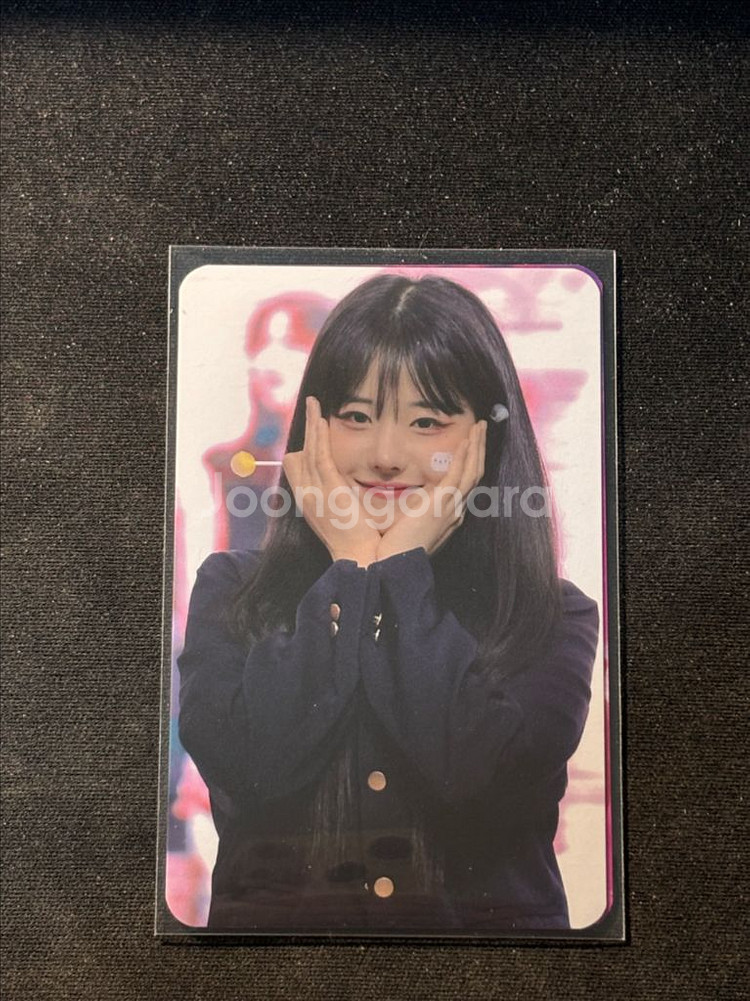 QWER히나 1주년 생일카페 포카--1