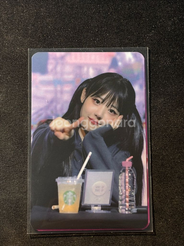 QWER히나 1주년 생일카페 포카--0