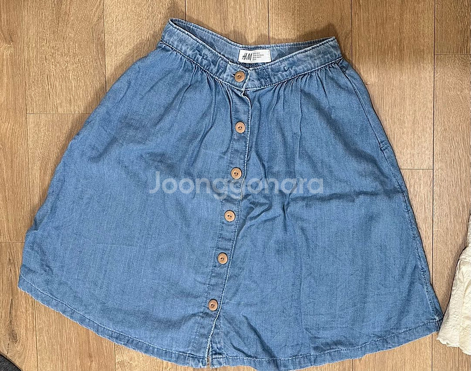 자라(ZARA)와 H&M 여아 스커트 4벌 세트--7