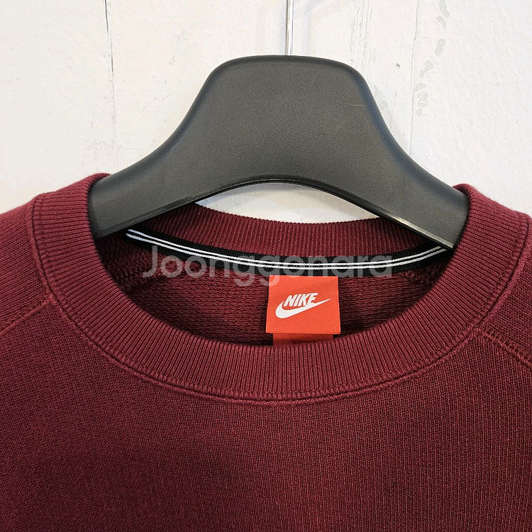 100(L)나이키 FCB 버건디 맨투맨--3