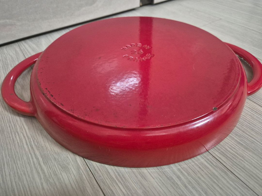 스타우브 그릴팬 26cm 그릴 후라이팬 무쇠팬 스테이크팬 이미지