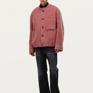 솔리드옴므 24fw 울 라운드넥 점퍼