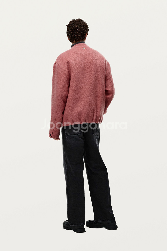 솔리드옴므 24fw 울 라운드넥 점퍼--4