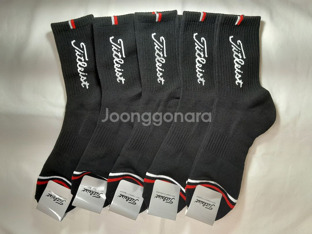 무료배송)) 10켤레 골프양말 타이틀 중목 남녀별도--2