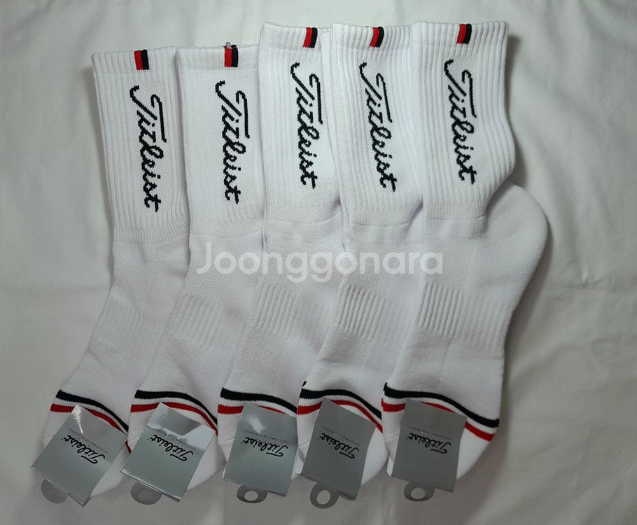 무료배송)) 10켤레 골프양말 타이틀 중목 남녀별도--3